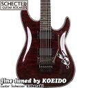 SCHECTER Hellraiser C-1 FR BCH [AD-C-1-FR-HR]【スペア弦、レビュー特典付き】【送料無料】エレキギター　シェクター
