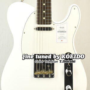 yNewzFender Made in Japan Hybrid II Telecaster RW Arctic White(Fine Tuned by KOEIDO)ytF_[Xgbvr[TtztF_[EeLX^[