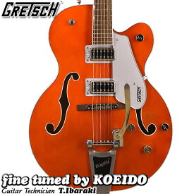 Gretsch Electromatic G5420T Classic HOLLOW BODY SINGLE CUT WITH BIGSBY ORG STN【クリップチューナープレゼント】【送料無料】グレッチ　エレキギター