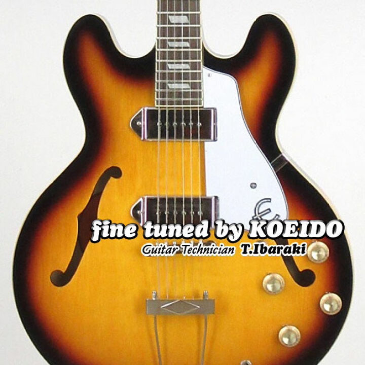 楽天市場】Epiphone CASINO VS【送料無料】【スペア弦、クリップ 