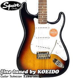 Squier Affinity Stratocaster LRL WPG 3TS【ストラップサービス中】【送料無料】スクワイヤーエレキギター ストラトキャスター