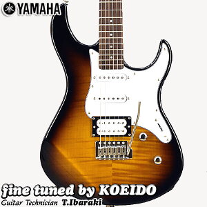 YAMAHA PACIFICA PAC212VFM TBS【クリップチューナー、ストラップ、スペア弦付き!】【送料無料】ヤマハ パシフィカ エレキギター 初心者 入門用