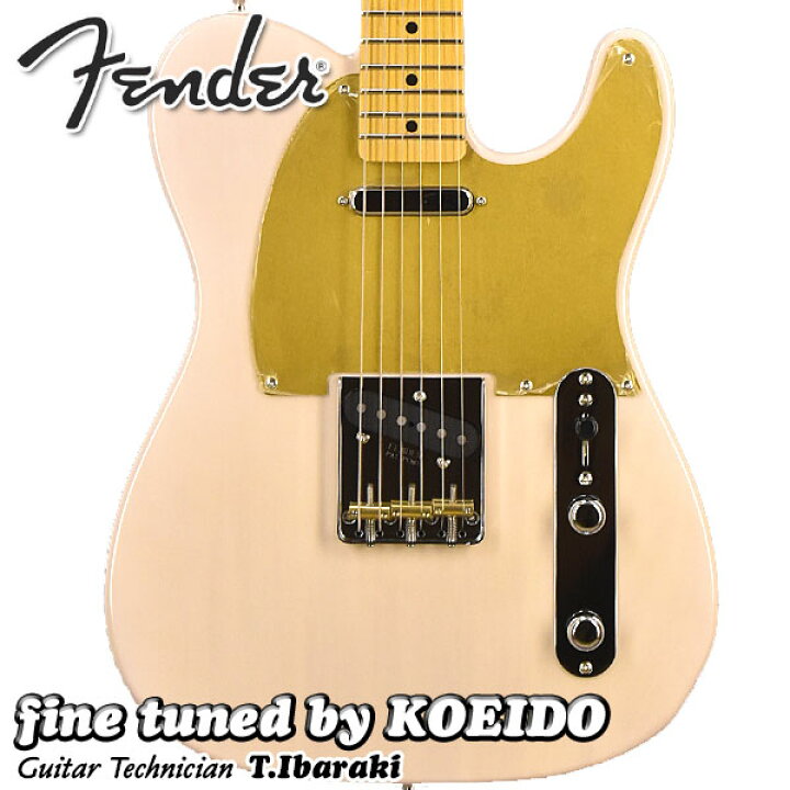 楽天市場】Fender Made In Japan JV Modified '50s Telecaster WBL(Fine Tuned by KOEIDO) エレキギター テレキャスター 【フェンダーストラップ&レビュー特典付き】【送料無料】 : 光栄堂楽器 楽天市場】Fender Made In Japan JV Modified '50s Telecaster WBL(Fine Tuned by KOEIDO) エレキギター テレキャスター 【フェンダーストラップ&レビュー特典付き】【送料無料】 : 光栄堂楽器