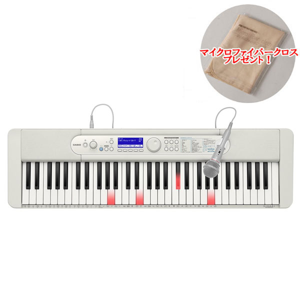 ★光ナビキーボード CASIO カシオ LK-520 キーボード【お手入れクロス付き】【送料無料】光ナビ 61鍵盤 電子ピアノ