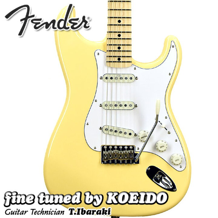 楽天市場】Fender Made In Japan Yngwie Malmsteen Strat (Fine Tuned 