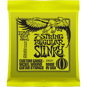 ERNIE BALL #2621 7-String Regular Slinky 7GLM^[yzy`OX֔z