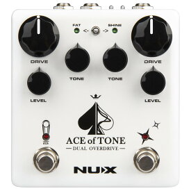NUX ACE of TONE Dual Overdrive オーバードライブ ギターエフェクター【送料無料】