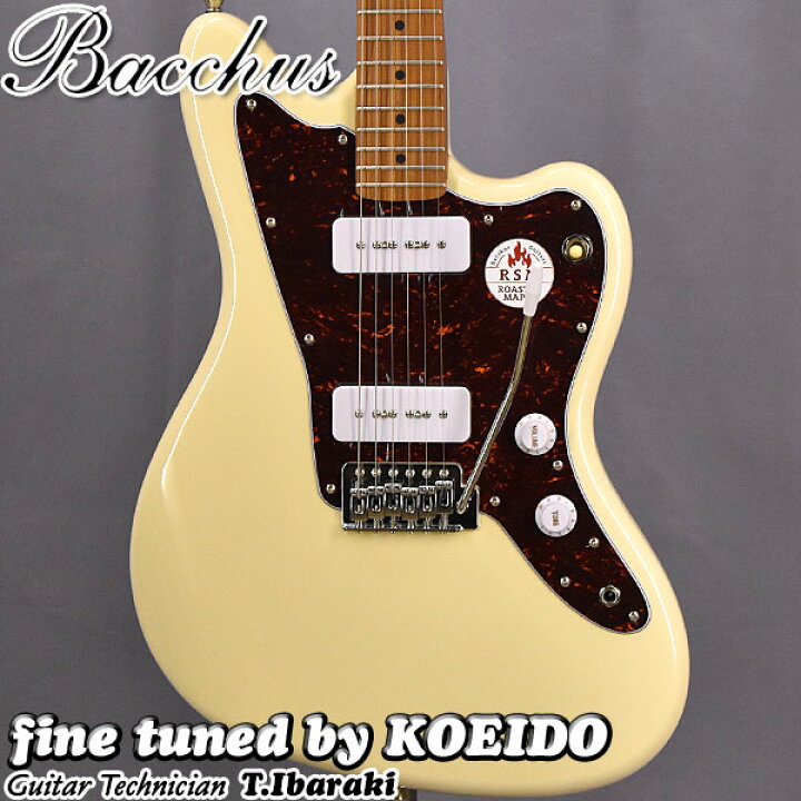 Bacchus BJM-1-RSM/M OWH ストラップ/ソフトケース付き 楽器・機材