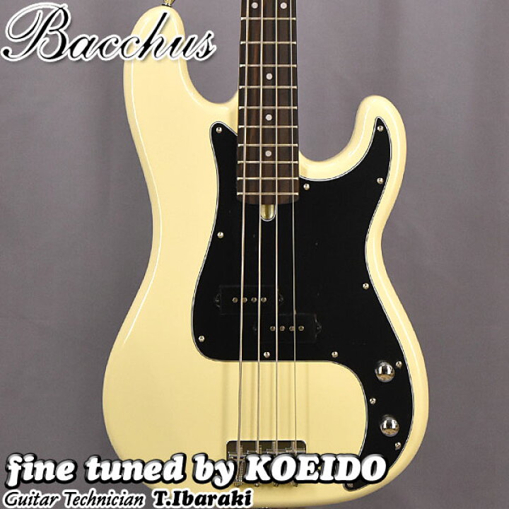 楽天市場】Bacchus BPB-1R OWH【送料無料】エレキベース 初心者 入門用 