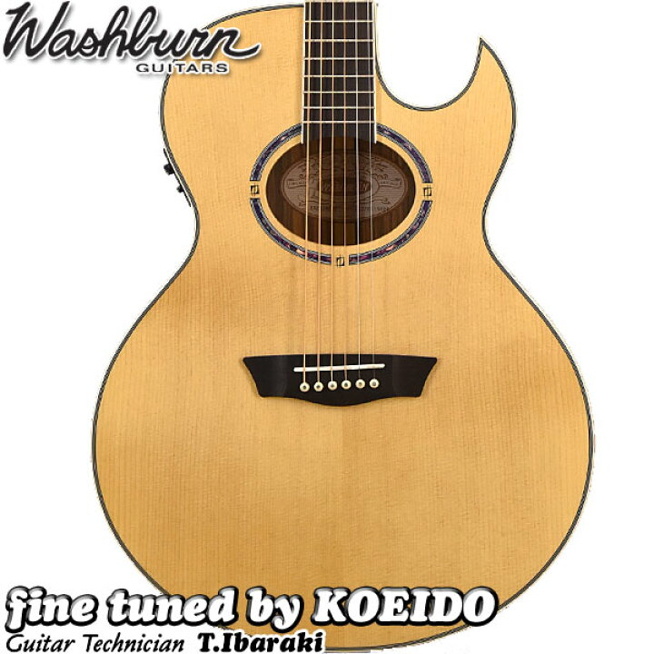 楽天市場】（お取り寄せ商品）Washburn アコースティックギター 