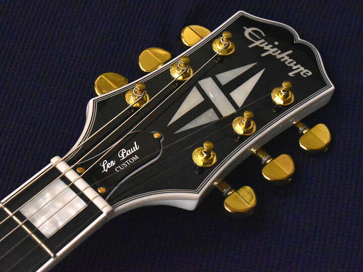 楽天市場】（お取り寄せ商品）Epiphone Les Paul Custom Alpine White 