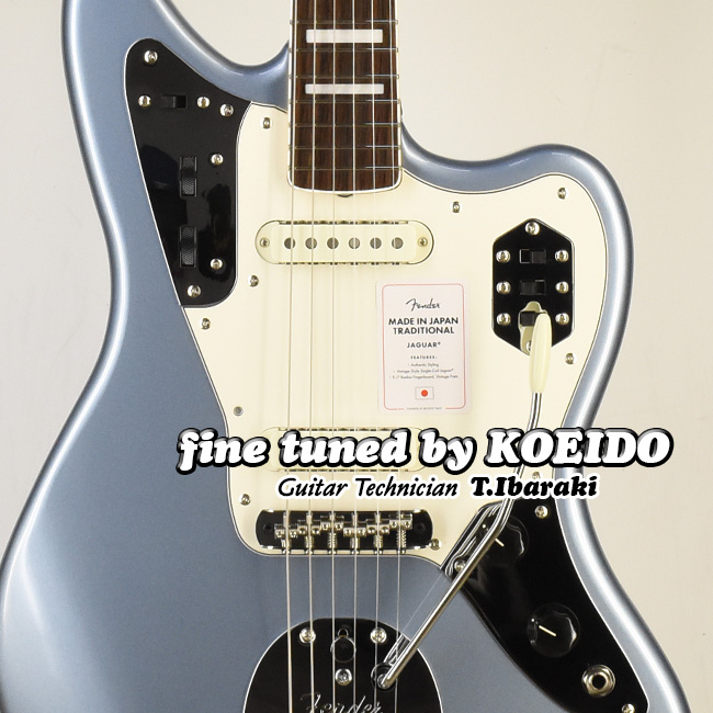Fender 2023 Collection Made in Japan Traditional II Late 60s Jaguar Ice Blue Metallic(Fine Tuned by KOEIDO) <br>