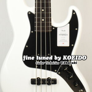 yNewzFender Made in Japan Hybrid II Jazz Bass Arctic White RW(Fine Tuned by KOEIDO)ytF_[Xgbvr[TtztF_[@WYx[X