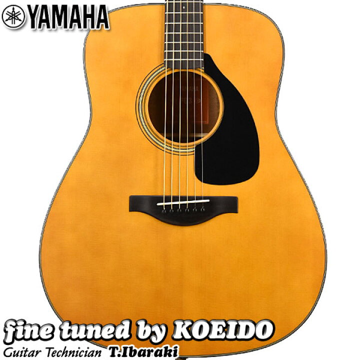 楽天市場】YAMAHA FG3【スペア弦、クリップチューナー付き】【送料無料 