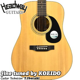 Headway HD-45S NA【レビュー特典付き】【送料無料】アコースティックギター　入門用　初心者