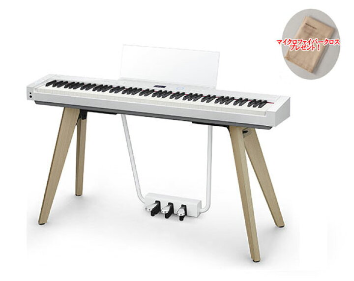 楽天市場】CASIO PX-S7000 WE（ホワイト）【お手入れクロス付き 