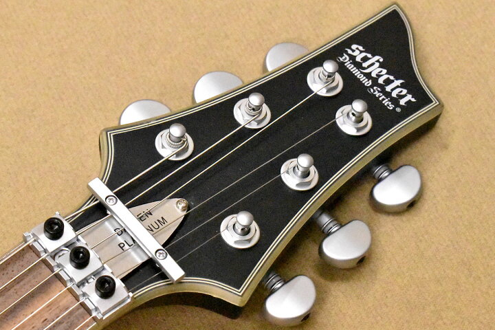 楽天市場】SCHECTER AD-DM-PTM-FR Damien Platinum-6FR SBK 