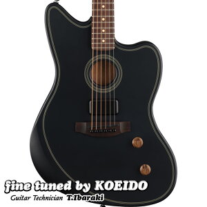 �y2�{�̂ݑ��[�I�zFender Acoustasonic Standard Jazzmaster Black(Fine tuned by KOEIDO)�@�y���r���[���T�I�z�t�F���_�[�@�W���Y�}�X�^�[