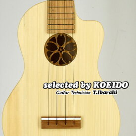 【New】Quiam Ezo's Ukulele Concert Through Neck Limited 蝦夷桜(selected by KOEIDO)店長厳選北海道限定コンサート！クワイアン　ウクレレ