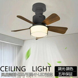 シーリングファンライト リモコン付き 天井 シーリングライト ファン DCモーター LEDシーリングライト 薄型 ファン付 LED電球 天井照明 北欧 扇風機 おしゃれ リビング 軽量 小型 静か 調光調色 E26 6畳 引っ掛け