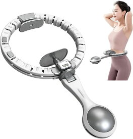 フラフープ ダイエット用 進化系 スマートフラフープ 人気 ダイエット フラフープ 組み立てと分解が簡単 呼?圈 落ちないフラフープ サイズ調整可能 フィットネスフープ カロリー消費 エクササイズ用