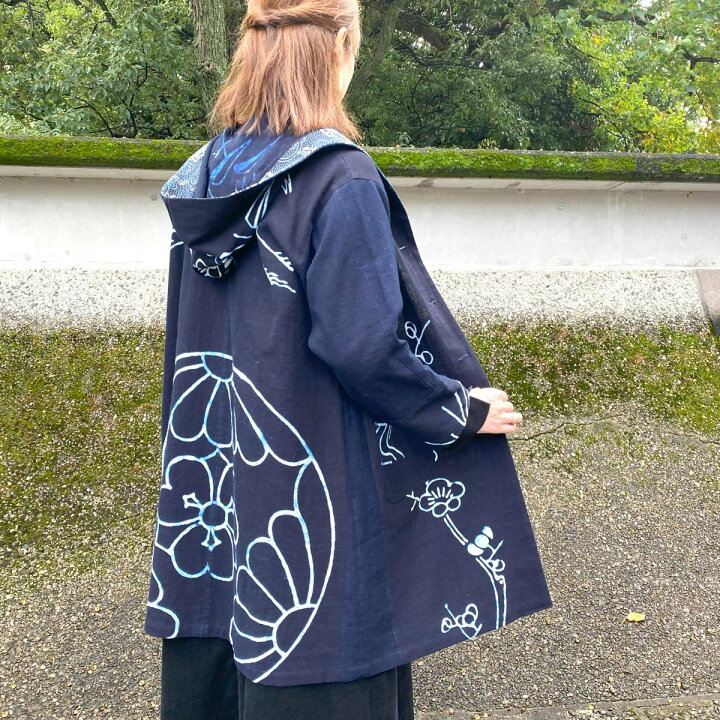 楽天市場】【古布アレンジハーフコート】高木ふくえ作家ミセス50代 