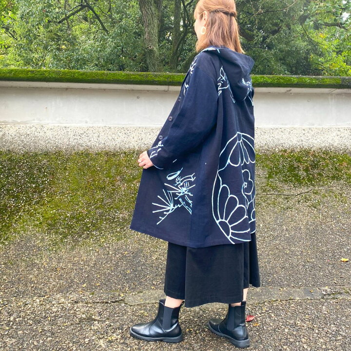 楽天市場】【古布アレンジハーフコート】高木ふくえ作家ミセス50代  
