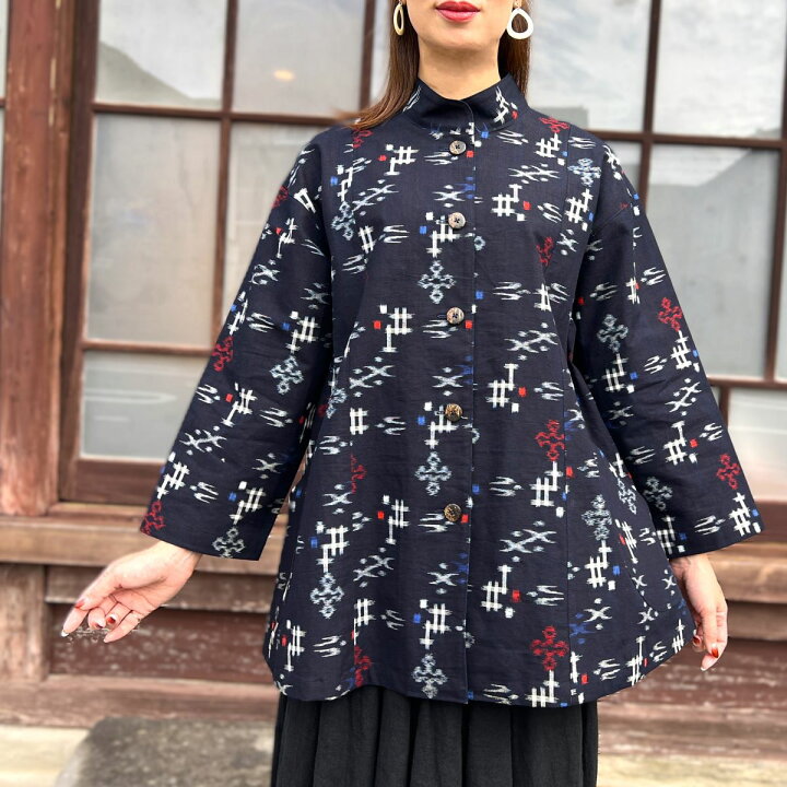 楽天市場】【古布アレンジジャケット】高木ふくえ作家創作服ミセス40 