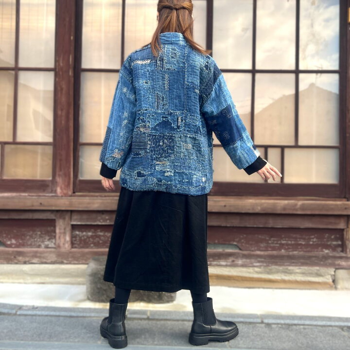 楽天市場】【古布襤褸裏地付きジャケット】夢屋作家一点物オリジナル 