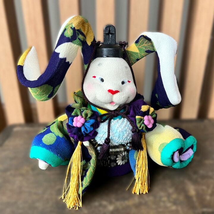 楽天市場】【創作兎雛人形】兎兎家ととや作家一点物オリジナル綿正絹 