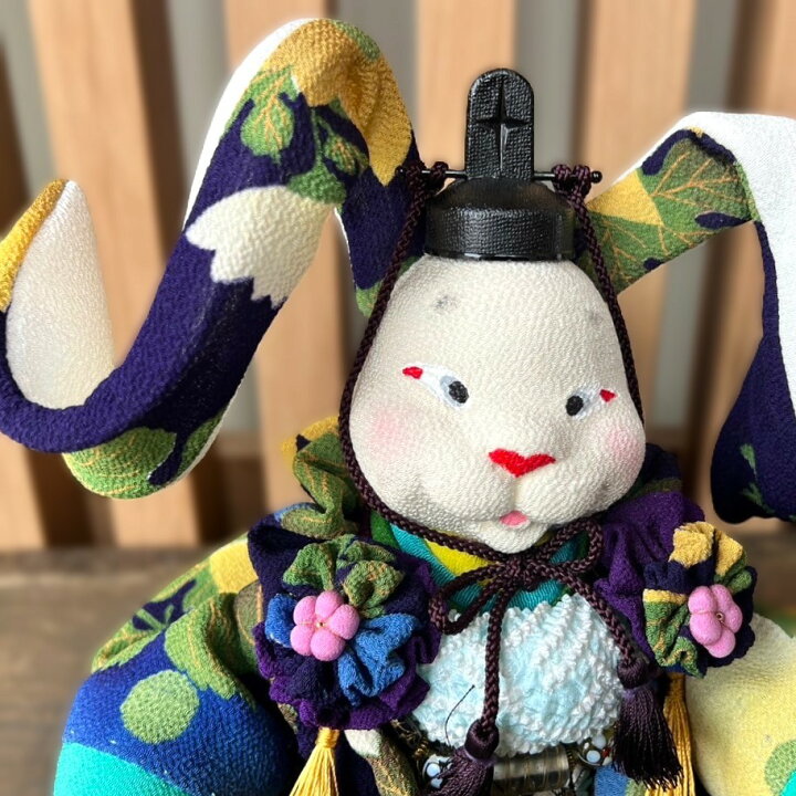 楽天市場】【創作兎雛人形】兎兎家ととや作家一点物オリジナル綿正絹 