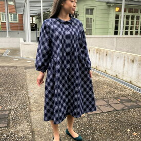 楽天市場 久留米絣 ワンピース サイズ S M L Ll の通販