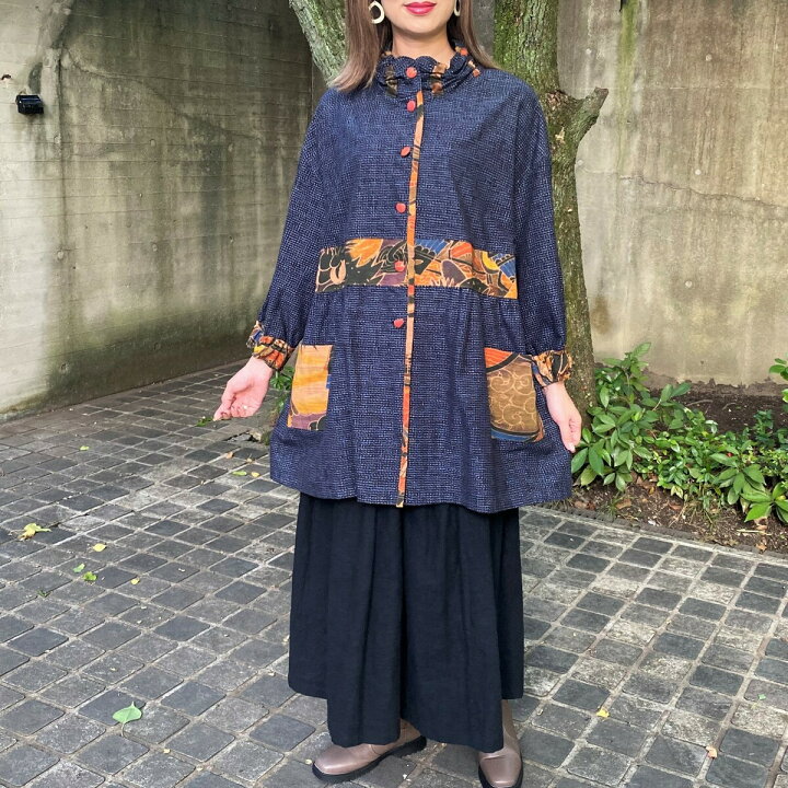 楽天市場】【久留米絣ジャケット】ミセス50代60代レディース綿 