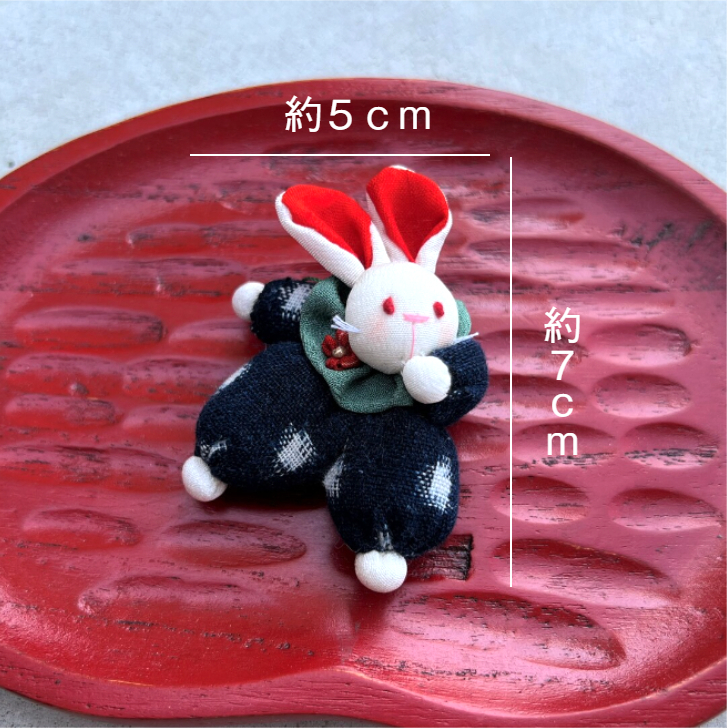 楽天市場】【ハンドメイドブローチ】日本製手作り人形兎うさぎ猫ねこ 