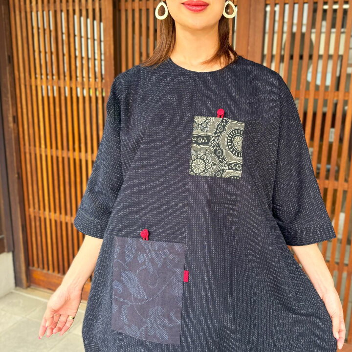 楽天市場】【安曇野ふんわりシルエットチュニック】ミセス50代60代 
