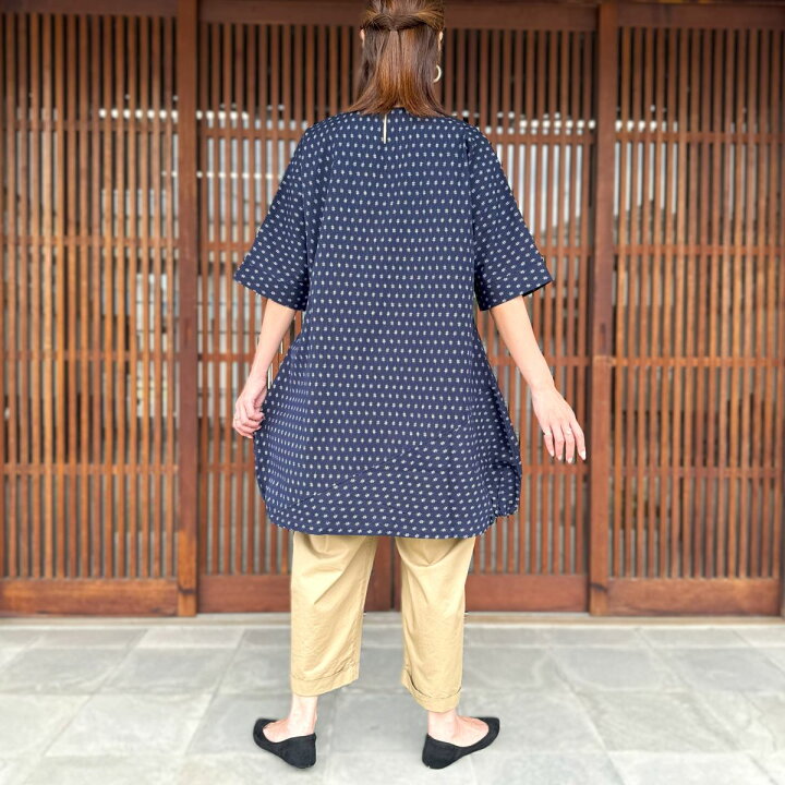 楽天市場】【安曇野ふんわりシルエットチュニック】ミセス50代60代 