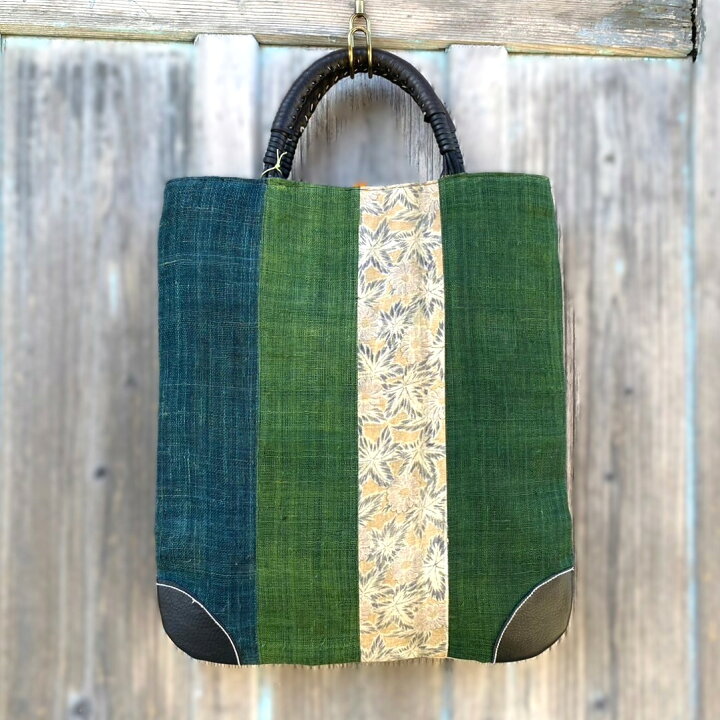 トートバック濃緑蚊帳を使用 