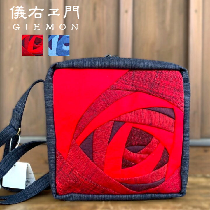 ✨超レア品✨儀右ヱ門 ギエモン 久留米絣 ローズ パッチワーク トート 