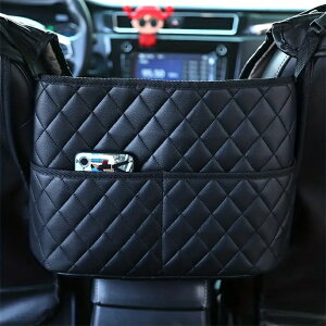 車用シートバックオーガナイザー 財布 ハンドバッグ 車用品 収納 シート間 メッシュバッグ バックポケット付き ボックス カーアクセサリー