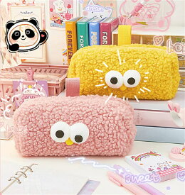 かわいい漫画の ぬいぐるみ ペンケース,収納バッグ,化粧品バッグ,韓国の文房具,学用品 ペンバッグ ペンケース ペンポーチ