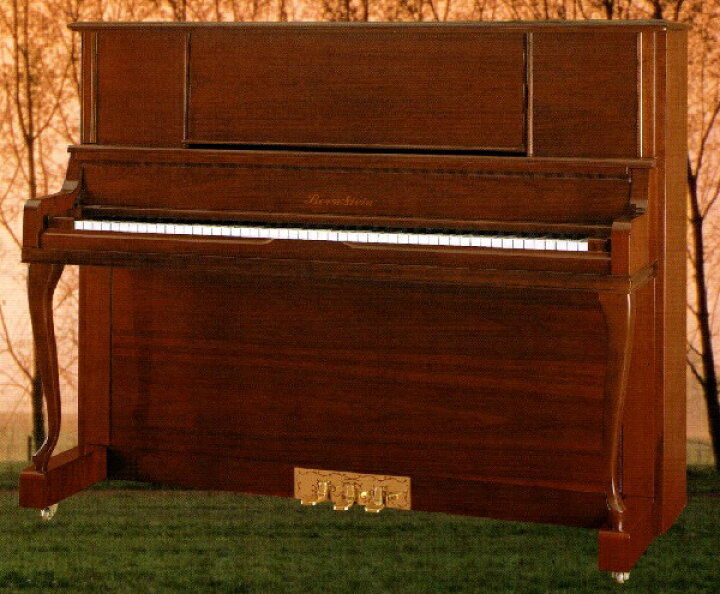 楽天市場】【中古再調整品アップライトピアノ】バーンスタインBU-350W 
