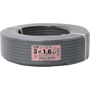 �x�m�d�� VVF�P�[�u�� 3×1.6 1.6mm3�c 100m�� ������ ����1�N�ȓ�