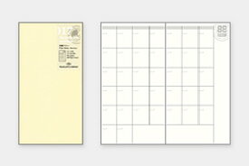 トラベラーズノート リフィル14317006 月間フリー レギュラーサイズ