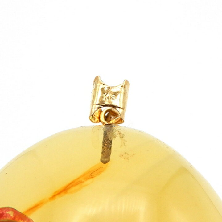 楽天市場】琥珀 ネックレス ペンダントトップ 金魚 インタリオ  