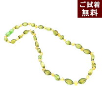 楽天市場】琥珀 グリーン ネックレスの通販
