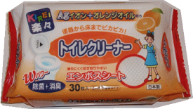 【アウトレットバーゲン】キレイ楽々 トイレクリーナー 30枚入※※