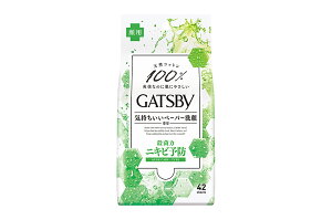 【医薬部外品】ギャツビー(GATSBY) フェイシャルペーパー 薬用アクネケアタイプ <徳用タイプ> 42枚入