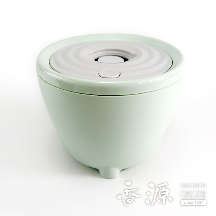 日本香堂 sizuro（しずろ） 電子香炉セット 青磁色の通販 - お香専門店 