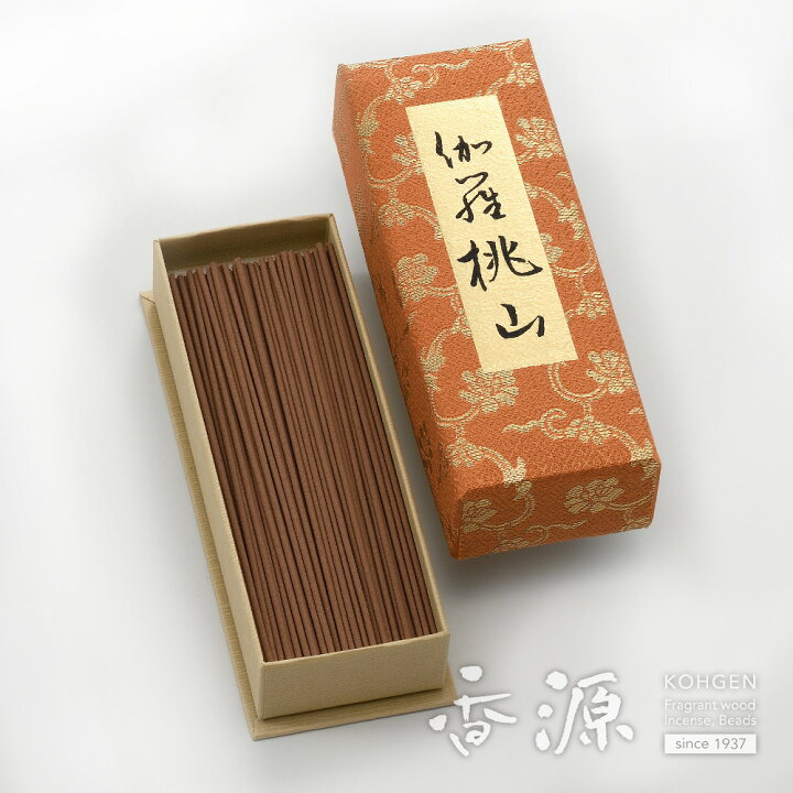 楽天市場】日本香堂のお線香 伽羅桃山お徳用バラ詰[送料無料] : お香  
