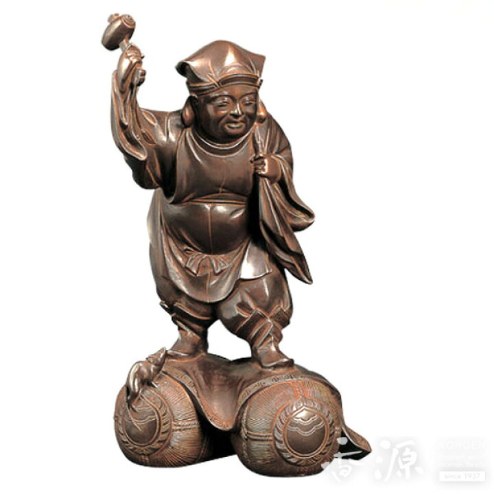 楽天市場】＼最大5％OFF／高岡銅器 置物 大黒天像 銅製 高村光雲原型 